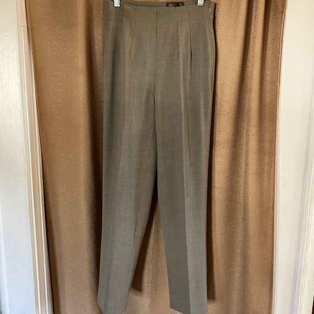 Designer Wool Slacks - Picture 2 of 3